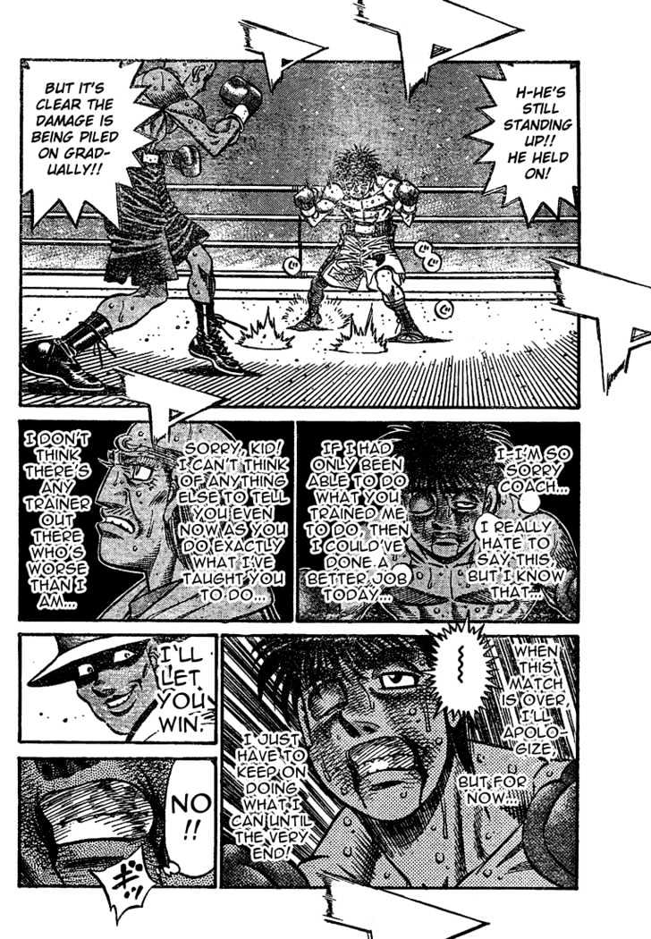 Hajime no Ippo Chapter 778 page 16 - Chapter 778 : Malfunctioning machine