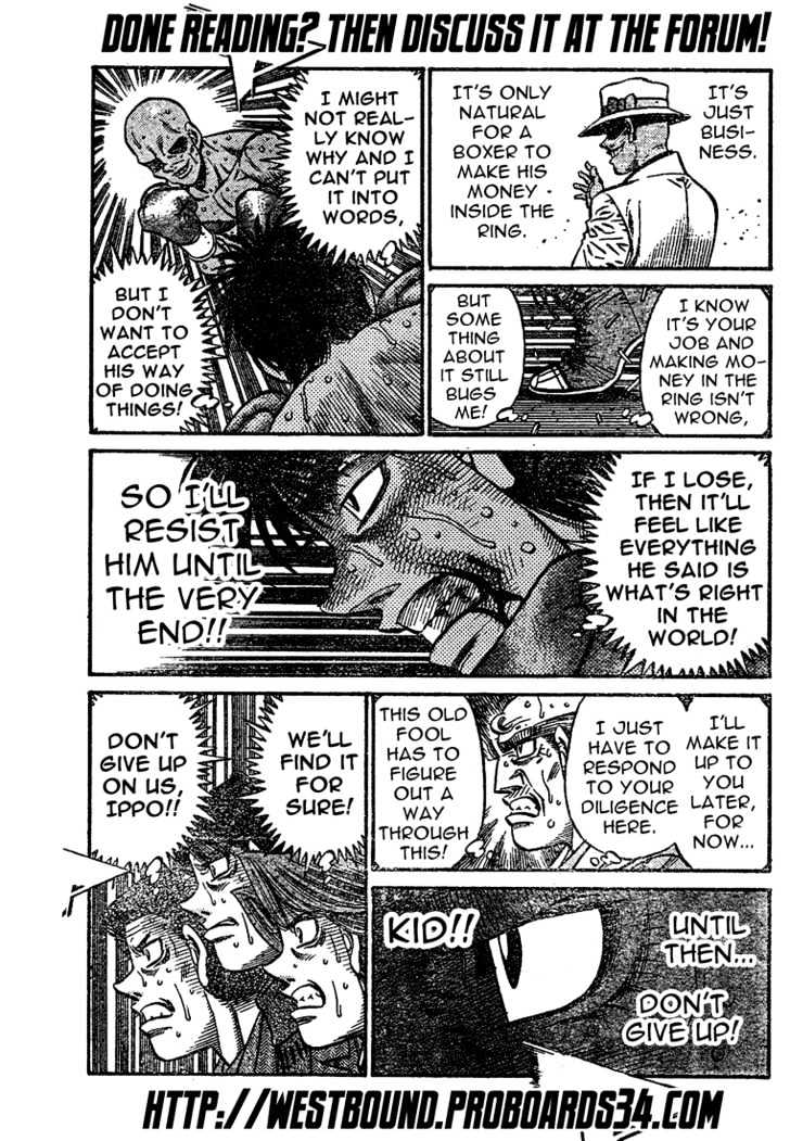 Hajime no Ippo Chapter 778 page 17 - Chapter 778 : Malfunctioning machine