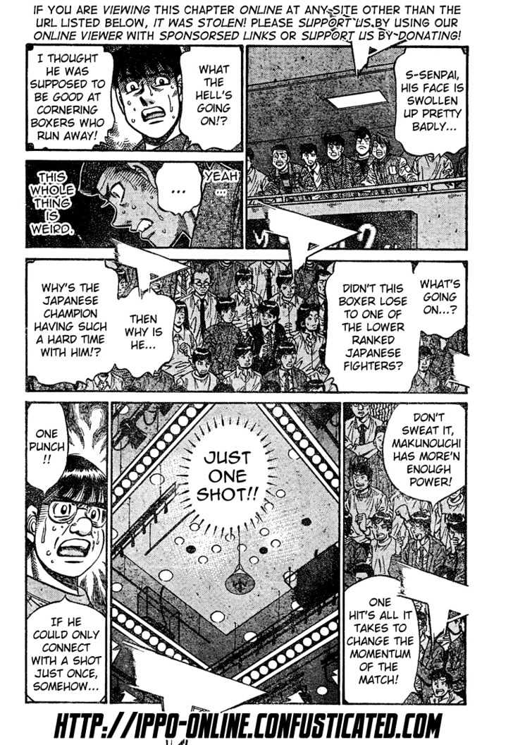Hajime no Ippo Chapter 778 page 2 - Chapter 778 : Malfunctioning machine
