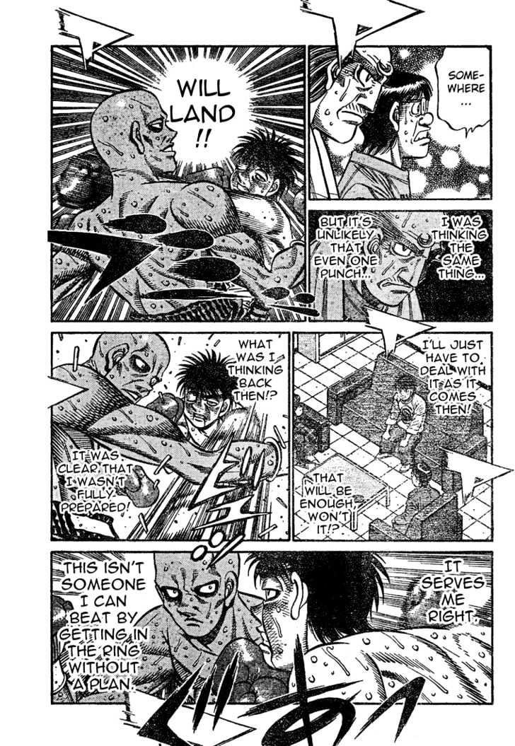 Hajime no Ippo Chapter 778 page 3 - Chapter 778 : Malfunctioning machine