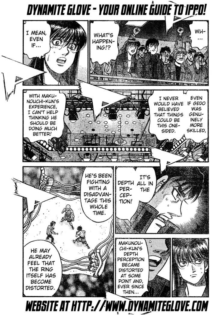 Hajime no Ippo Chapter 778 page 7 - Chapter 778 : Malfunctioning machine