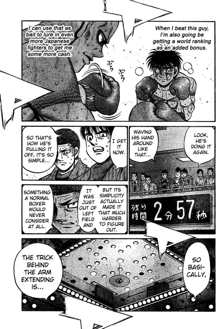 Hajime no Ippo Chapter 780 page 15 - Chapter 780 : Two things to remember