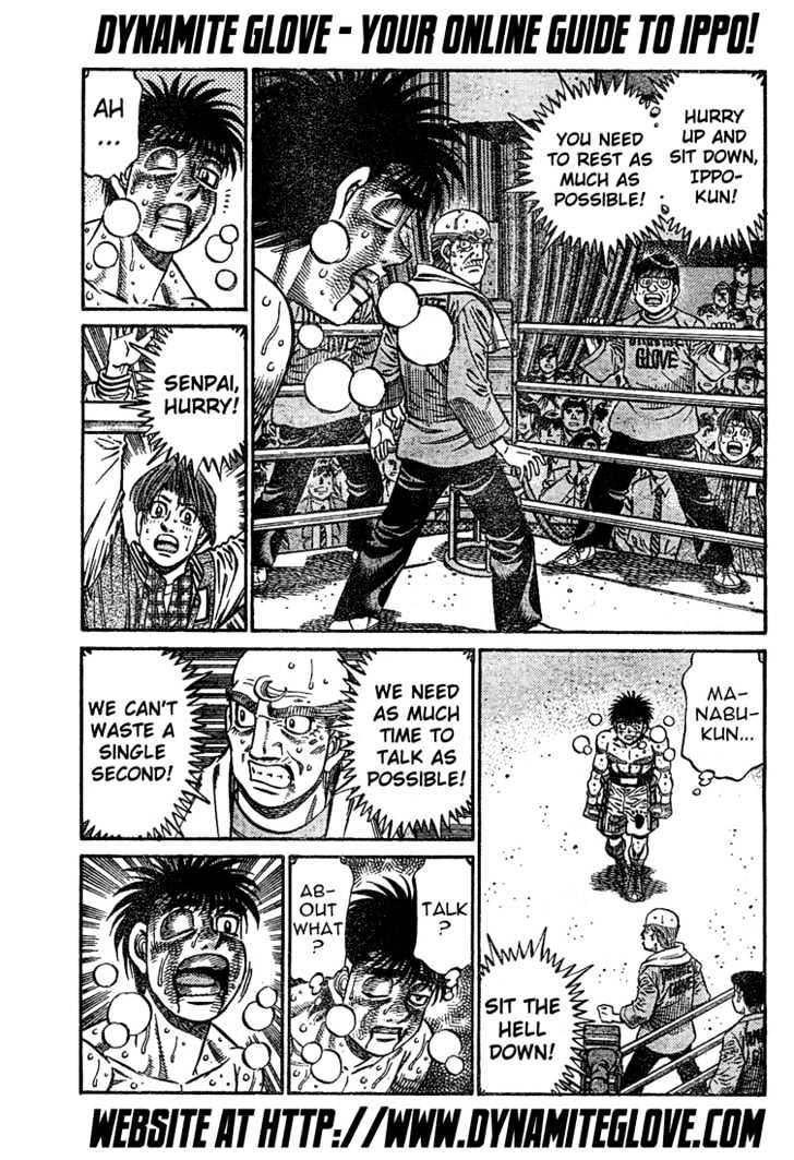 Hajime no Ippo Chapter 780 page 7 - Chapter 780 : Two things to remember