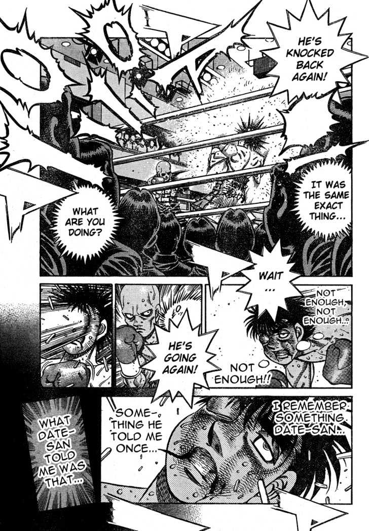 Hajime no Ippo Chapter 781 page 11 - Chapter 781 : These Fists aren't heavy