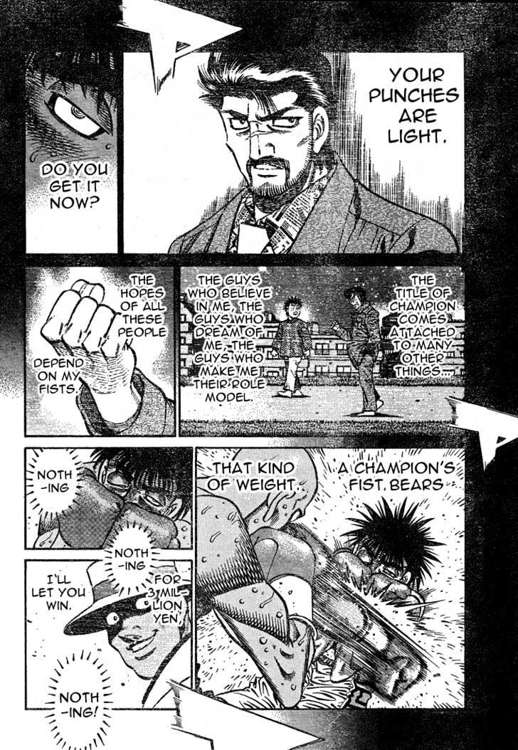 Hajime no Ippo Chapter 781 page 12 - Chapter 781 : These Fists aren't heavy
