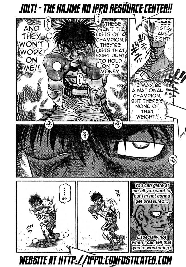 Hajime no Ippo Chapter 781 page 13 - Chapter 781 : These Fists aren't heavy