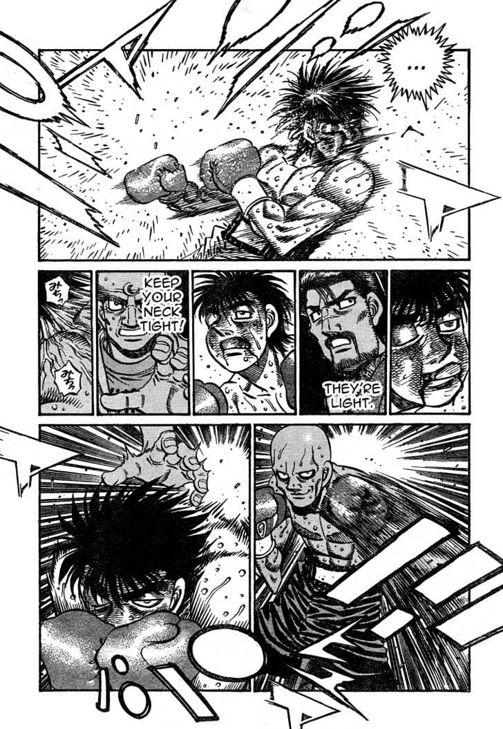 Hajime no Ippo Chapter 781 page 15 - Chapter 781 : These Fists aren't heavy