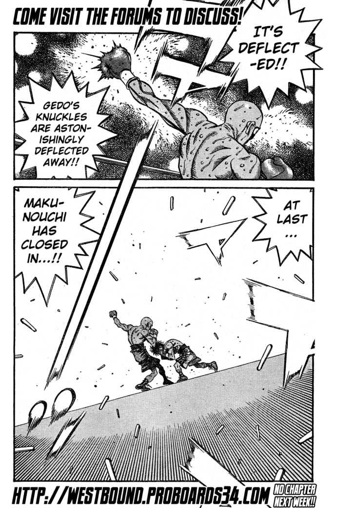 Hajime no Ippo Chapter 781 page 18 - Chapter 781 : These Fists aren't heavy