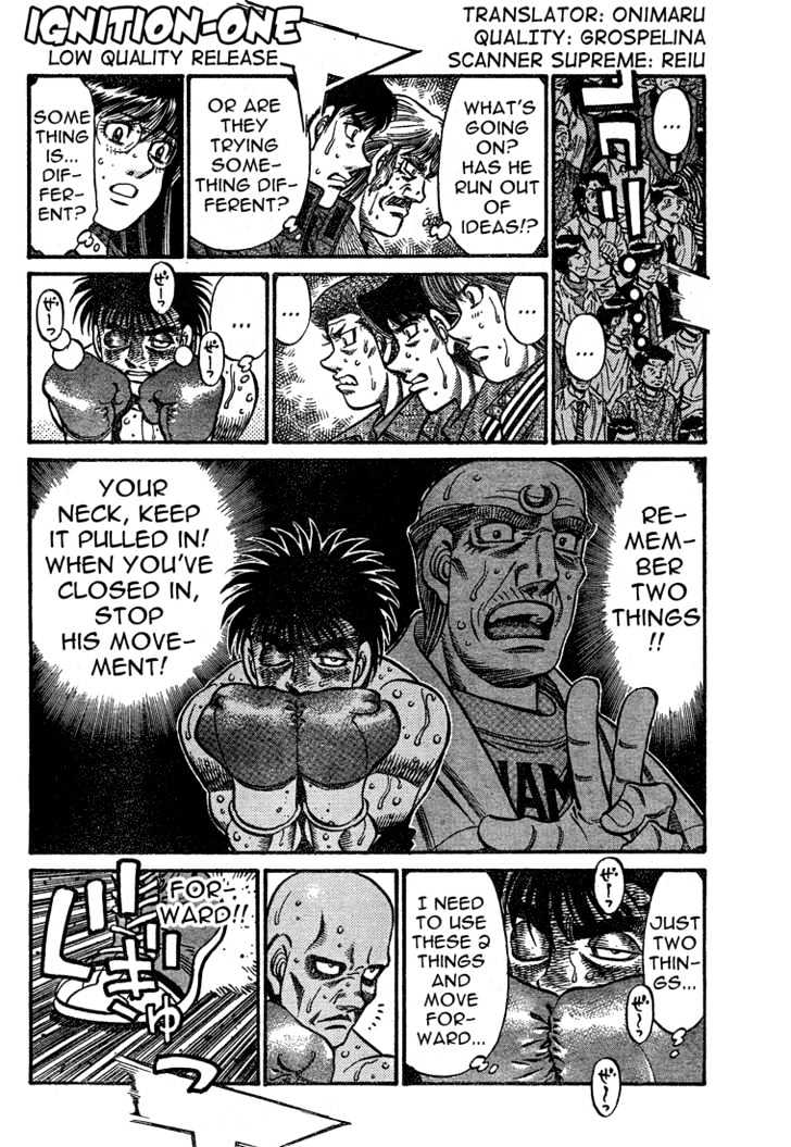Hajime no Ippo Chapter 781 page 2 - Chapter 781 : These Fists aren't heavy