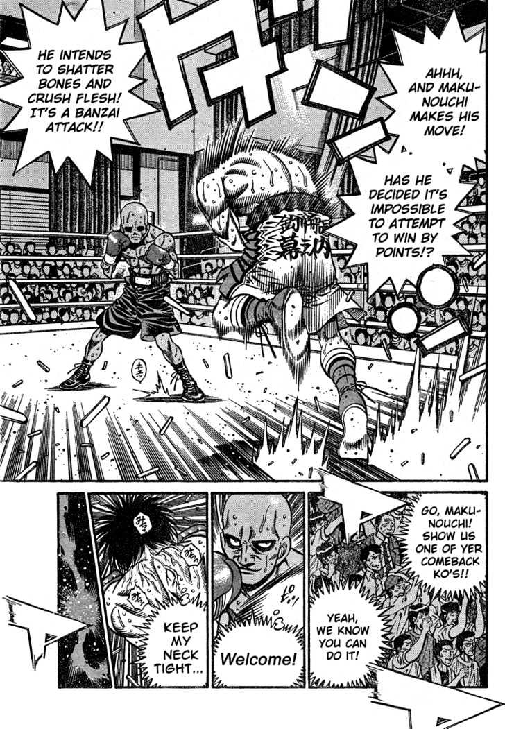 Hajime no Ippo Chapter 781 page 3 - Chapter 781 : These Fists aren't heavy