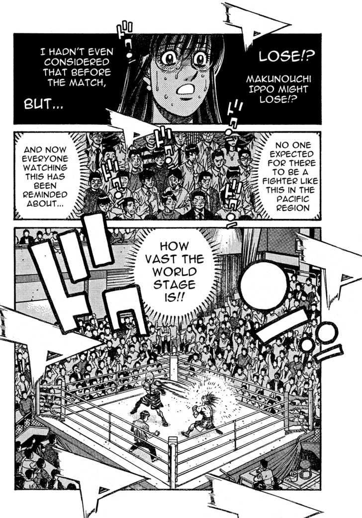 Hajime no Ippo Chapter 781 page 8 - Chapter 781 : These Fists aren't heavy