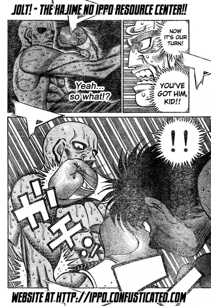 Hajime no Ippo Chapter 782 page 15 - Chapter 782 : Insane connection