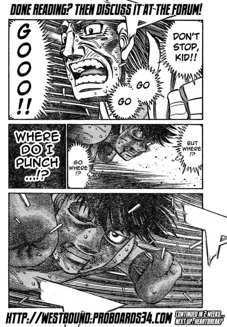 Hajime no Ippo Chapter 782 page 17 - Chapter 782 : Insane connection
