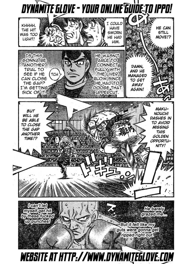 Hajime no Ippo Chapter 782 page 7 - Chapter 782 : Insane connection