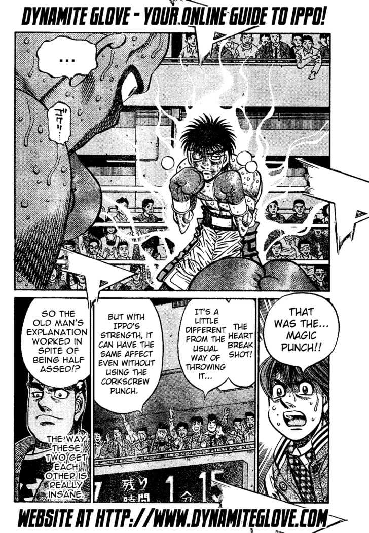 Hajime no Ippo Chapter 783 page 12 - Chapter 783 : Magic Punch