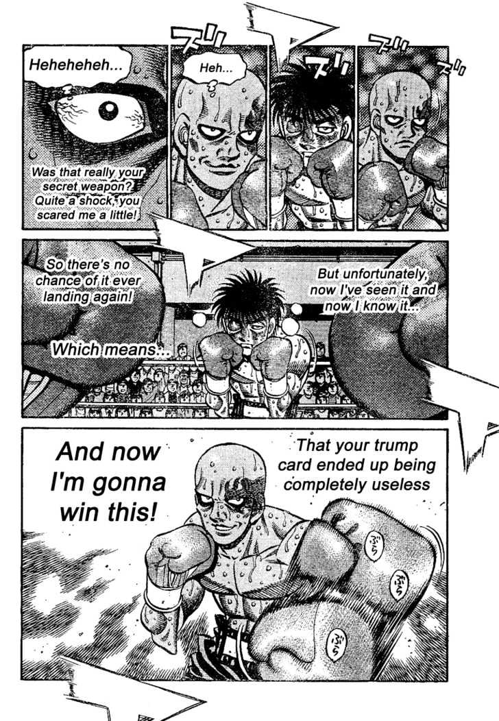 Hajime no Ippo Chapter 783 page 14 - Chapter 783 : Magic Punch