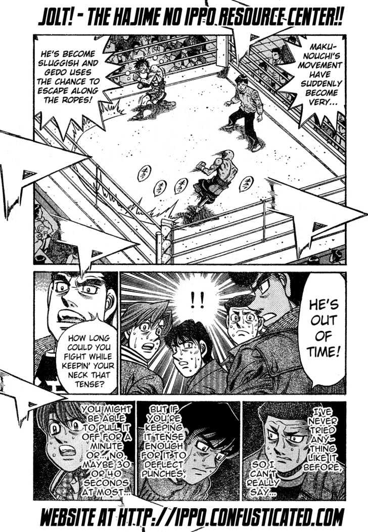 Hajime no Ippo Chapter 784 page 13 - Chapter 784 : Counterattack vs. Counterattack