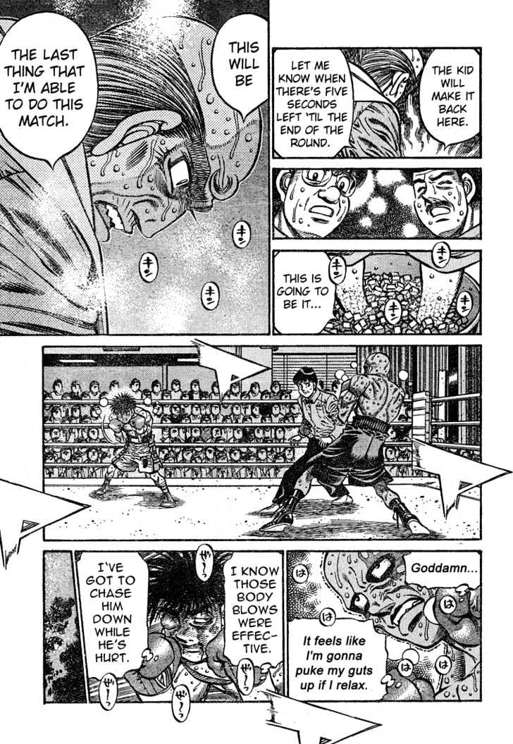 Hajime no Ippo Chapter 784 page 15 - Chapter 784 : Counterattack vs. Counterattack