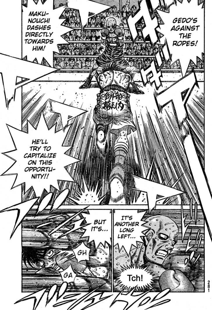 Hajime no Ippo Chapter 784 page 3 - Chapter 784 : Counterattack vs. Counterattack