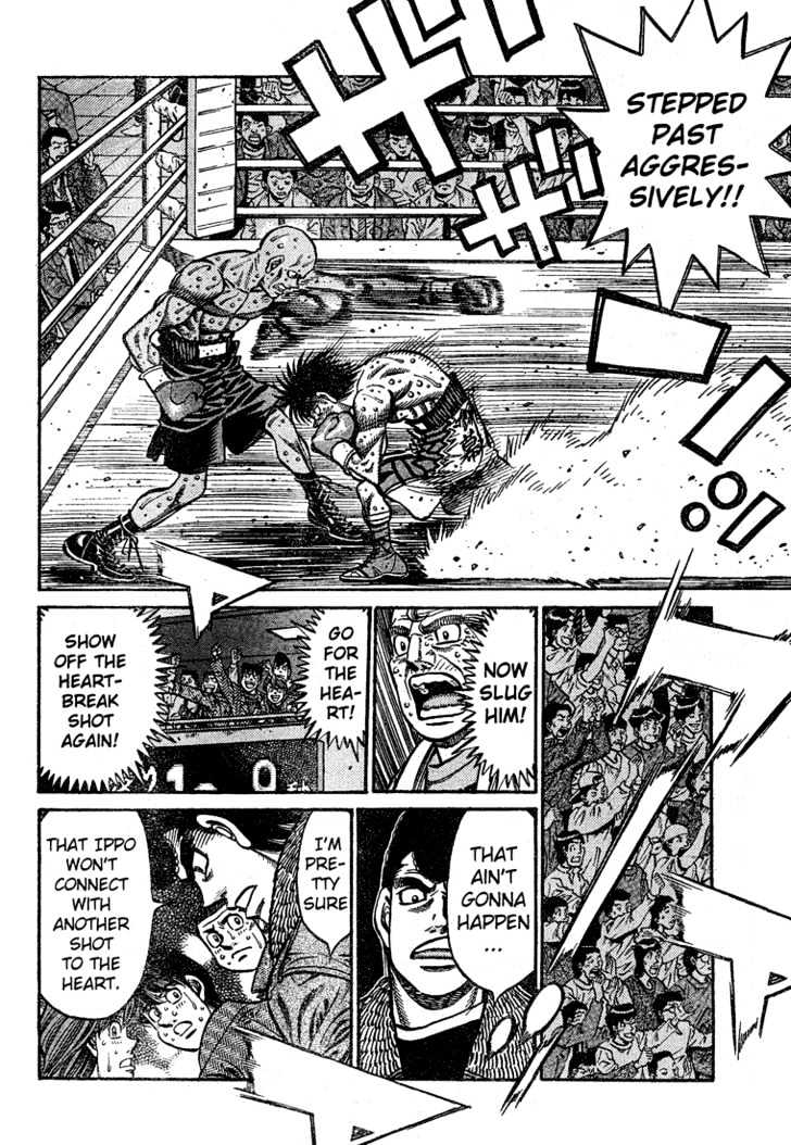 Hajime no Ippo Chapter 784 page 4 - Chapter 784 : Counterattack vs. Counterattack