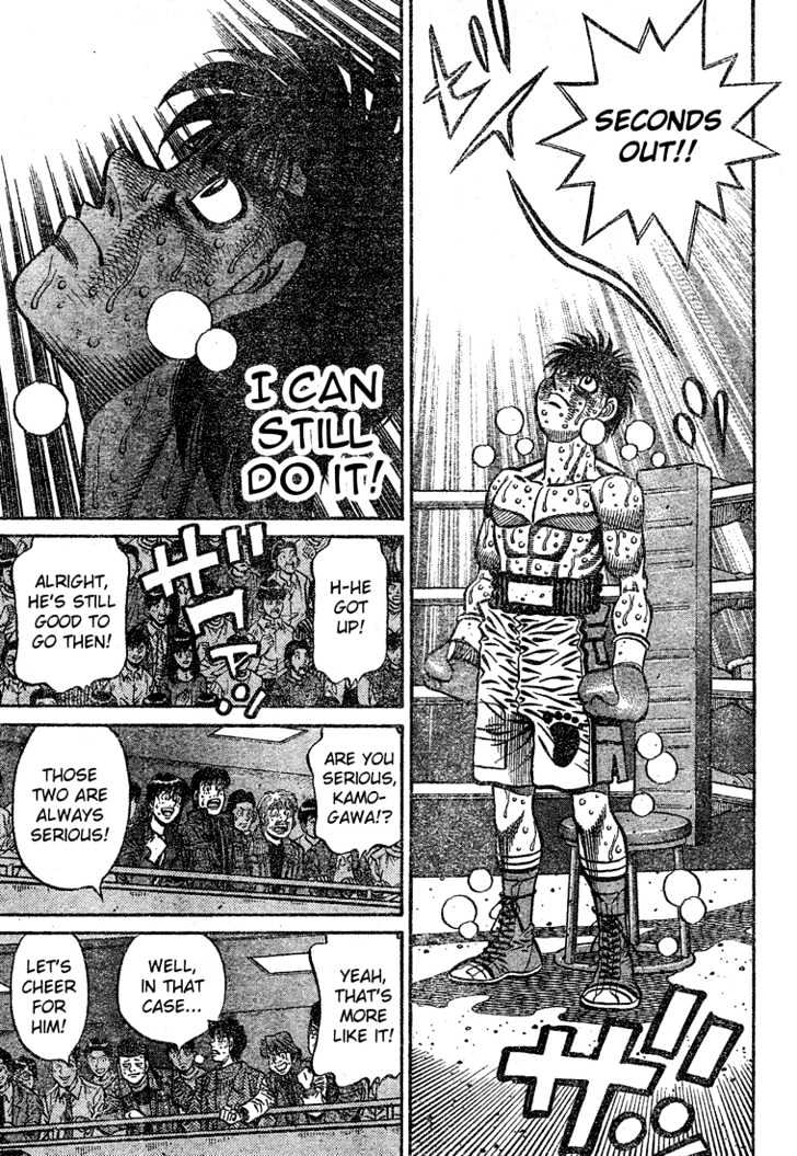 Hajime no Ippo Chapter 785 page 13 - Chapter 785 : Preparing to enter the ring