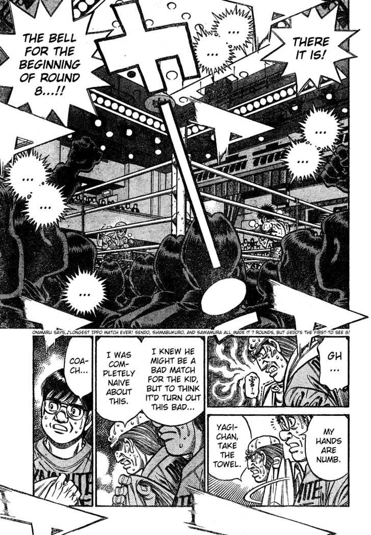 Hajime no Ippo Chapter 785 page 15 - Chapter 785 : Preparing to enter the ring
