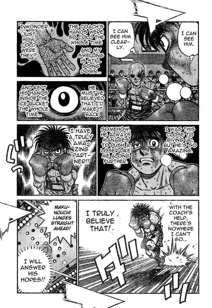 Hajime no Ippo Chapter 785 page 17 - Chapter 785 : Preparing to enter the ring