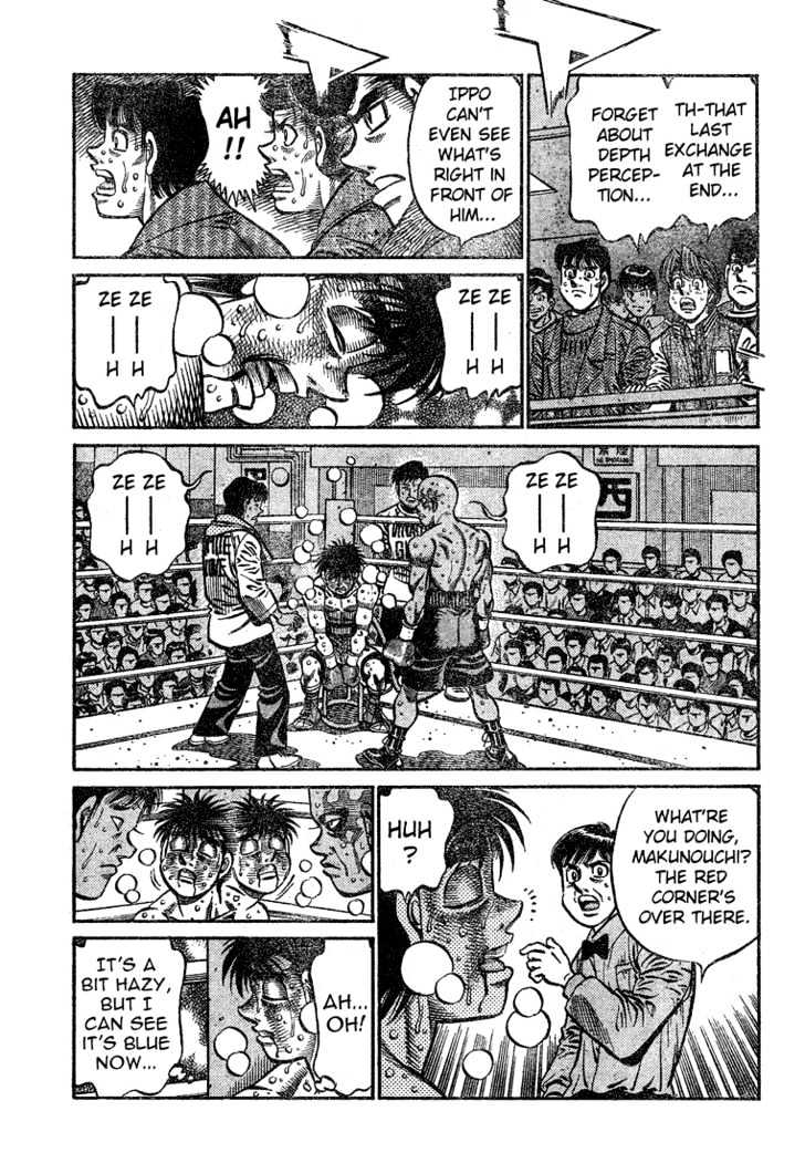 Hajime no Ippo Chapter 785 page 3 - Chapter 785 : Preparing to enter the ring