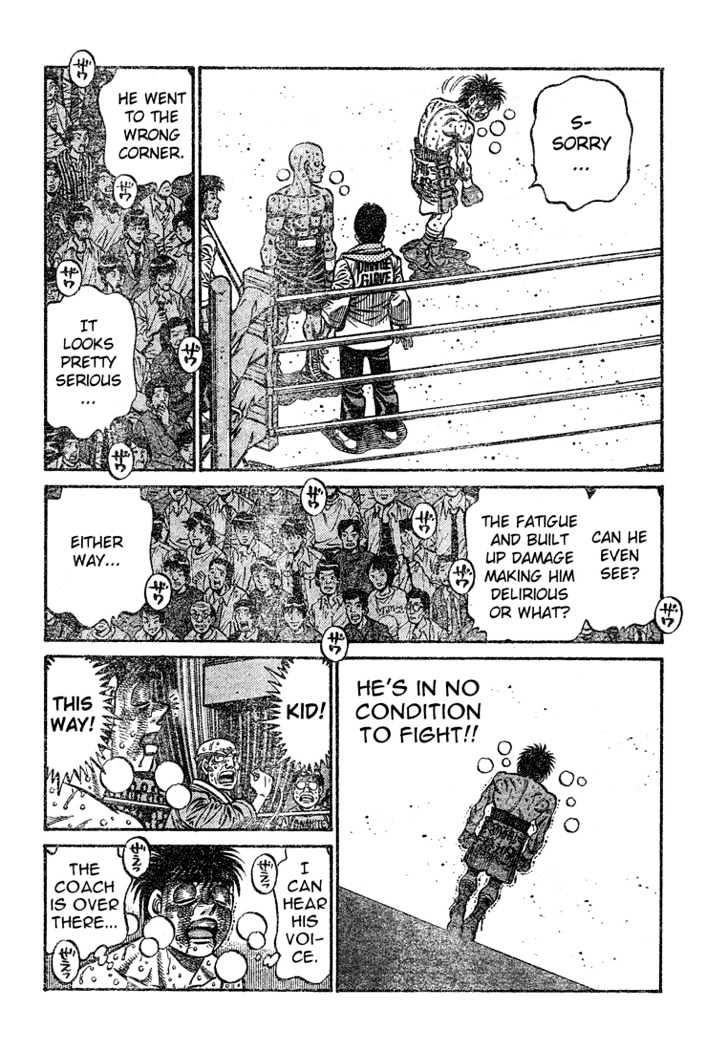 Hajime no Ippo Chapter 785 page 4 - Chapter 785 : Preparing to enter the ring