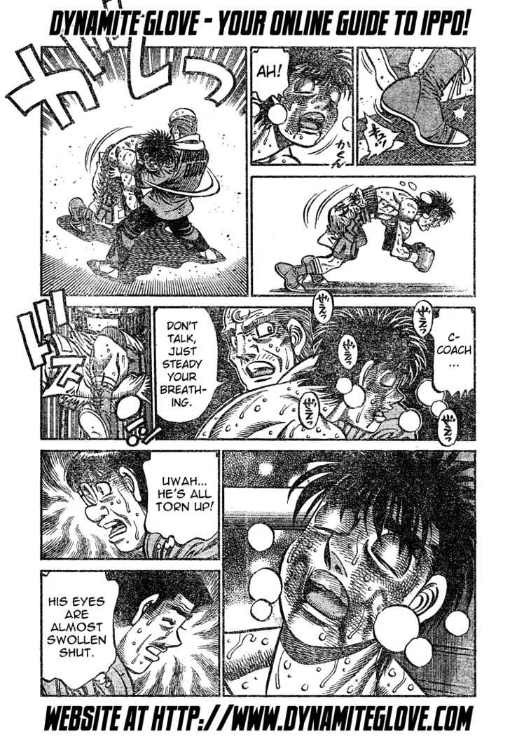 Hajime no Ippo Chapter 785 page 5 - Chapter 785 : Preparing to enter the ring