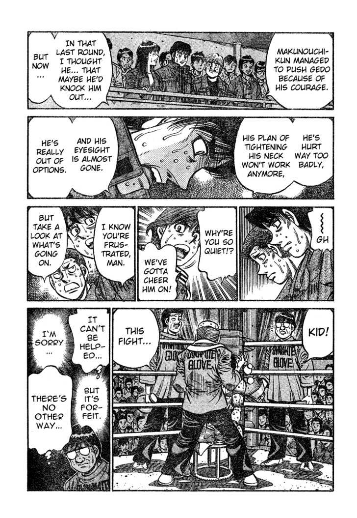 Hajime no Ippo Chapter 785 page 7 - Chapter 785 : Preparing to enter the ring