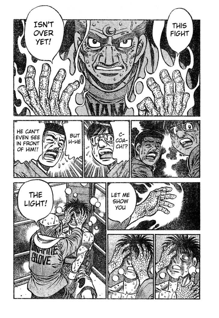 Hajime no Ippo Chapter 785 page 8 - Chapter 785 : Preparing to enter the ring