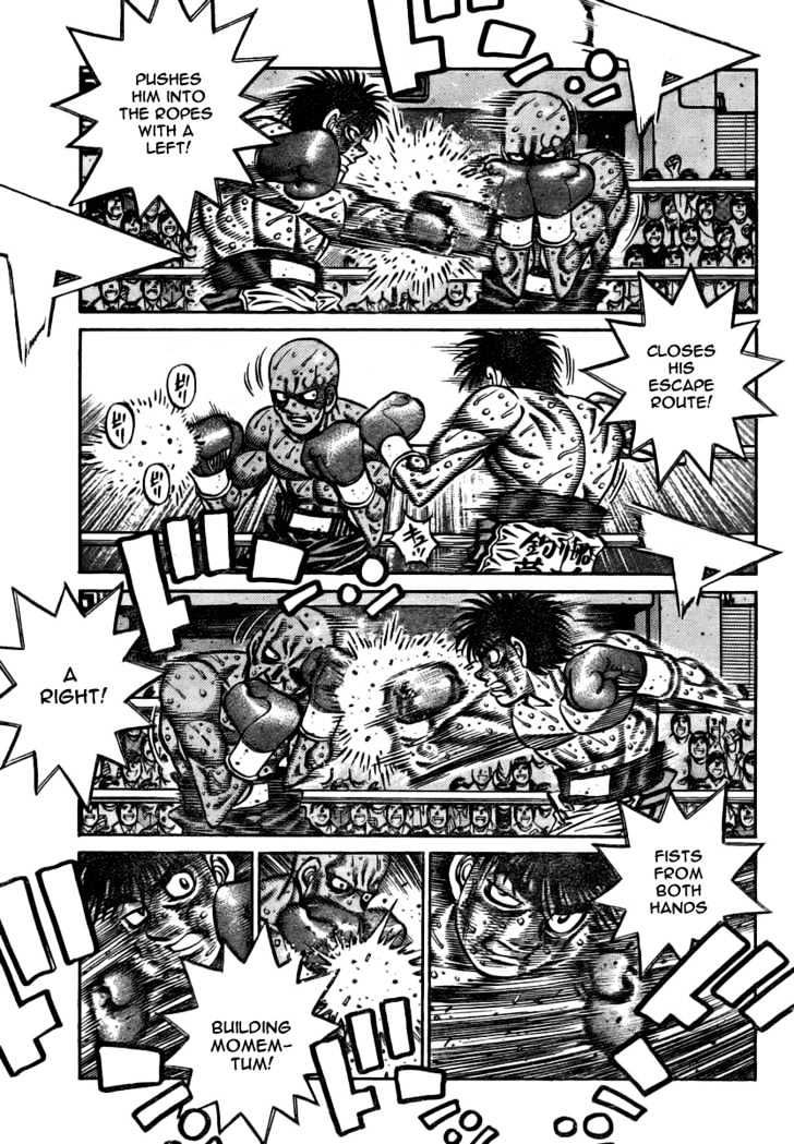Hajime no Ippo Chapter 787 page 10 - Chapter 787 : I can see!