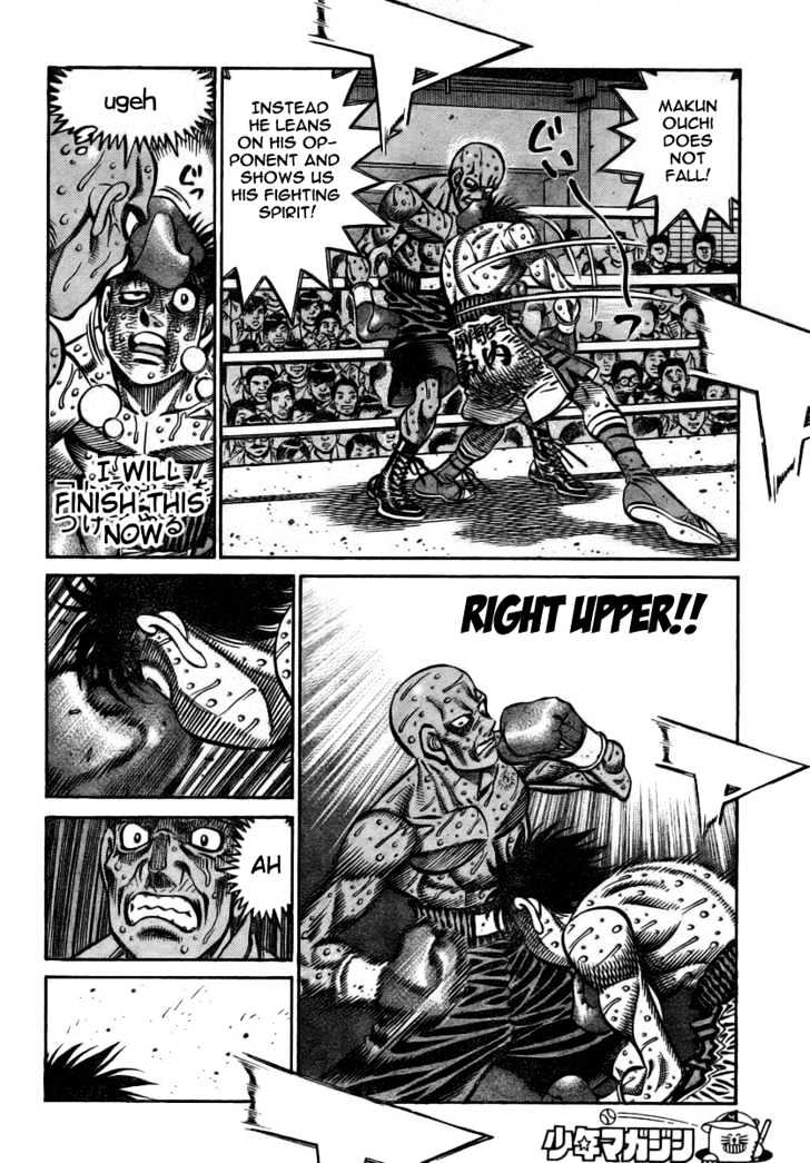 Hajime no Ippo Chapter 787 page 13 - Chapter 787 : I can see!