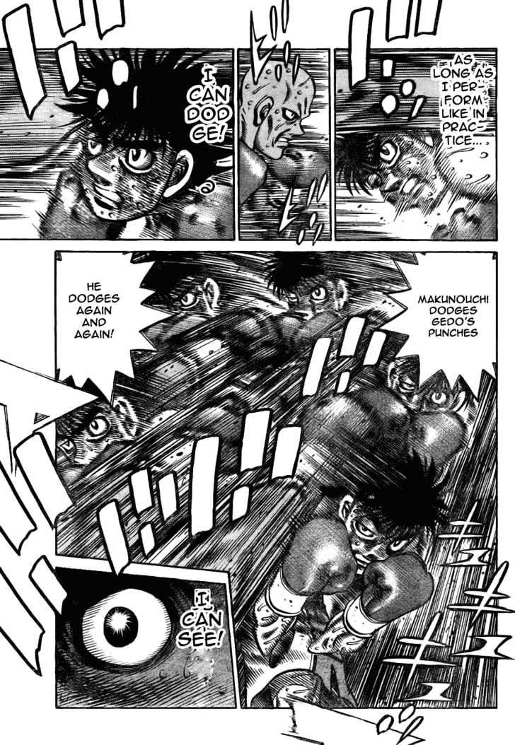 Hajime no Ippo Chapter 787 page 3 - Chapter 787 : I can see!