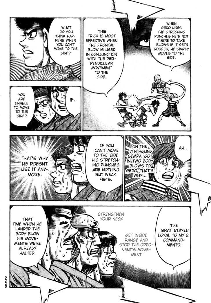 Hajime no Ippo Chapter 787 page 7 - Chapter 787 : I can see!