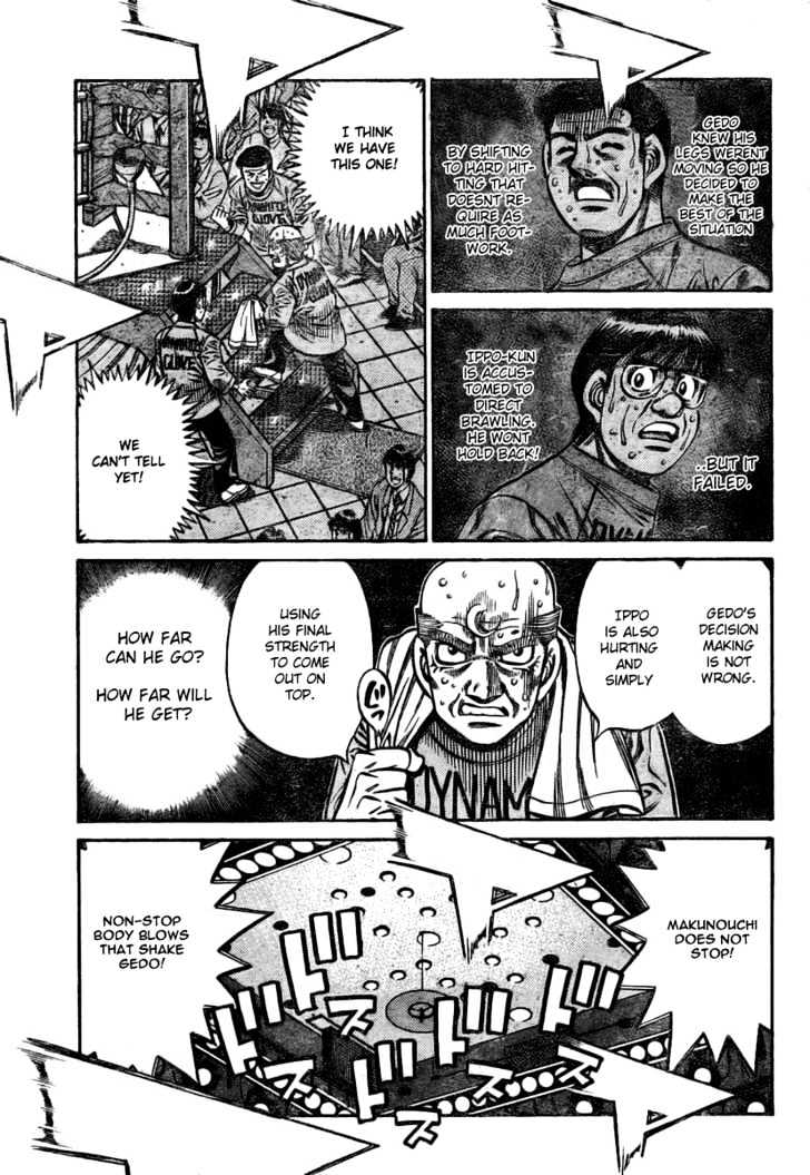 Hajime no Ippo Chapter 787 page 8 - Chapter 787 : I can see!