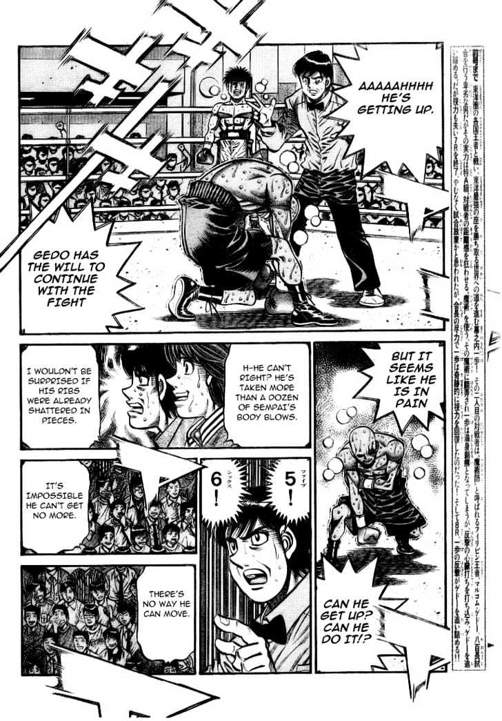 Hajime no Ippo Chapter 788 page 4 - Chapter 788 : Champion's Pride