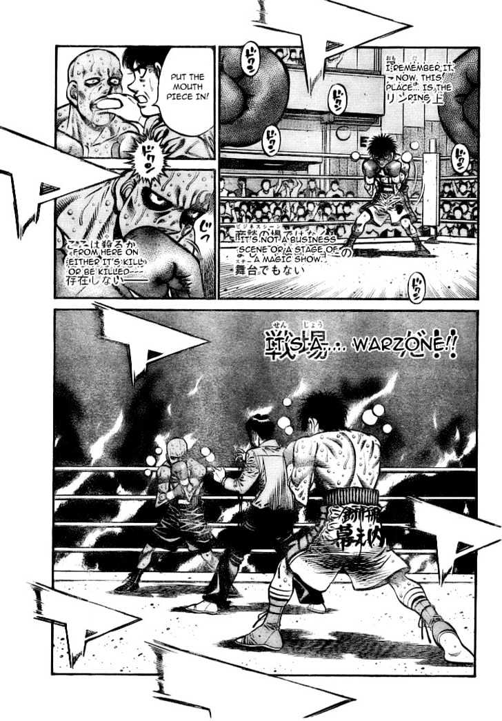 Hajime no Ippo Chapter 788 page 7 - Chapter 788 : Champion's Pride