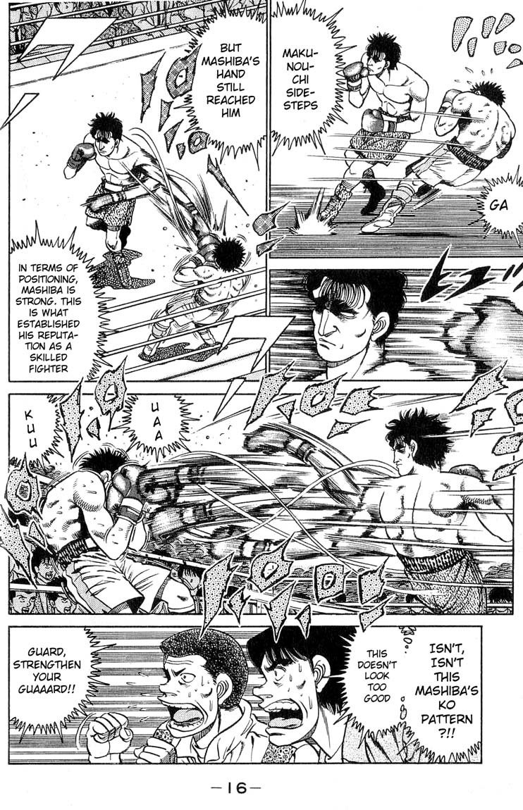 Hajime no Ippo Chapter 79.2 page 16 - Chapter 79 v2 : Hitman vs. Peek-a-Boo