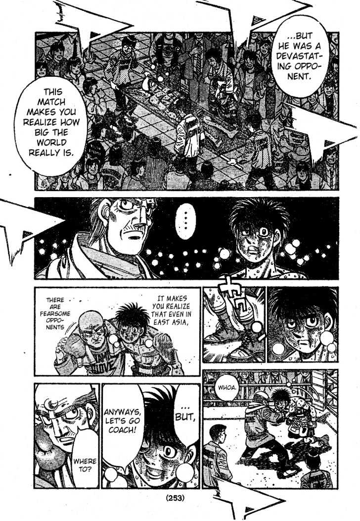 Hajime no Ippo Chapter 790 page 11 - Chapter 790 : Makunouchi Hurricane