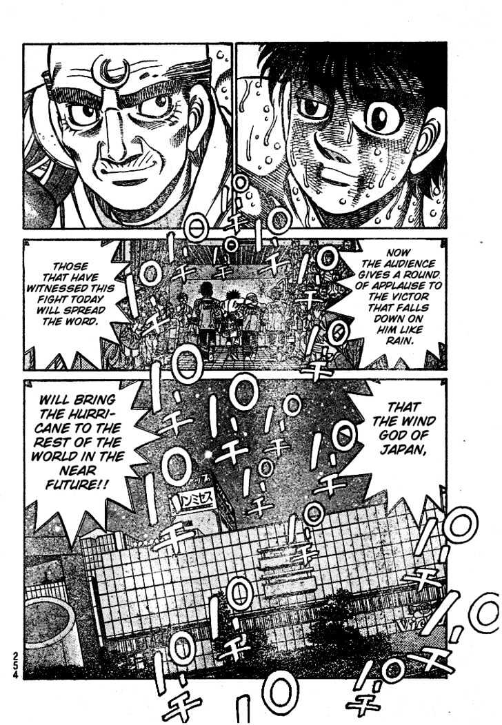 Hajime no Ippo Chapter 790 page 12 - Chapter 790 : Makunouchi Hurricane