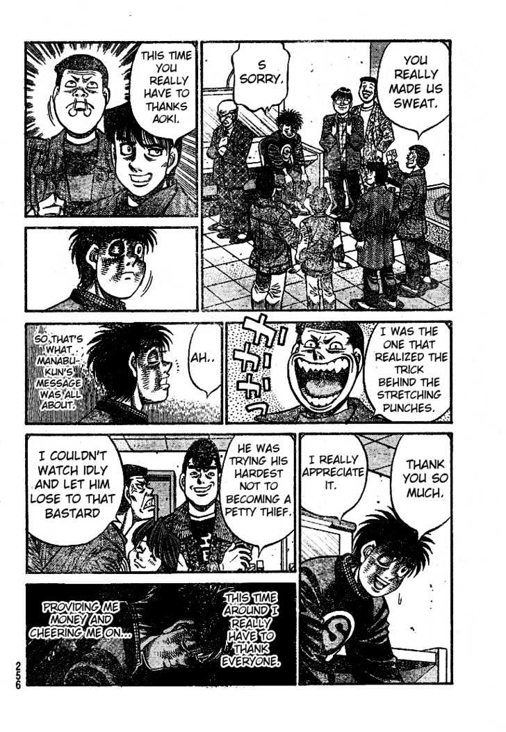 Hajime no Ippo Chapter 790 page 14 - Chapter 790 : Makunouchi Hurricane