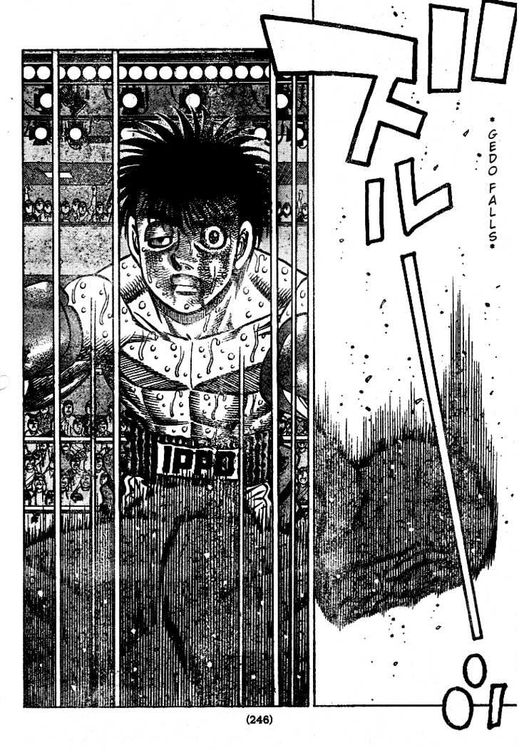 Hajime no Ippo Chapter 790 page 4 - Chapter 790 : Makunouchi Hurricane