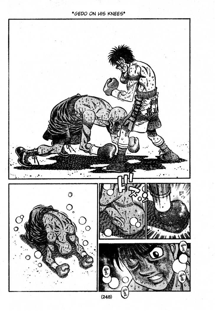 Hajime no Ippo Chapter 790 page 6 - Chapter 790 : Makunouchi Hurricane