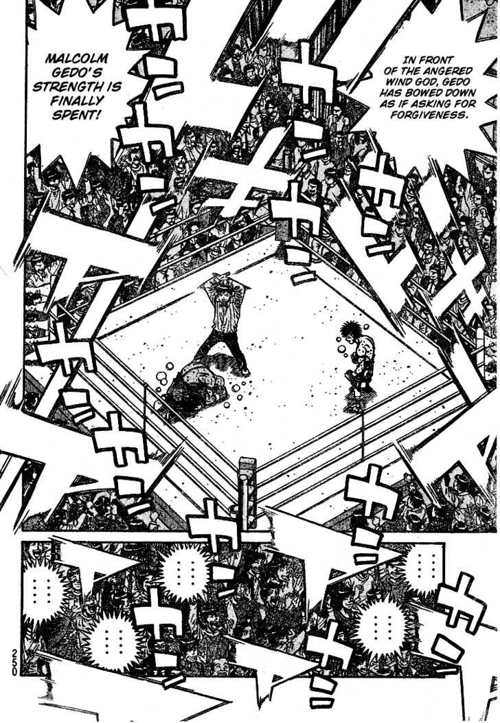 Hajime no Ippo Chapter 790 page 8 - Chapter 790 : Makunouchi Hurricane
