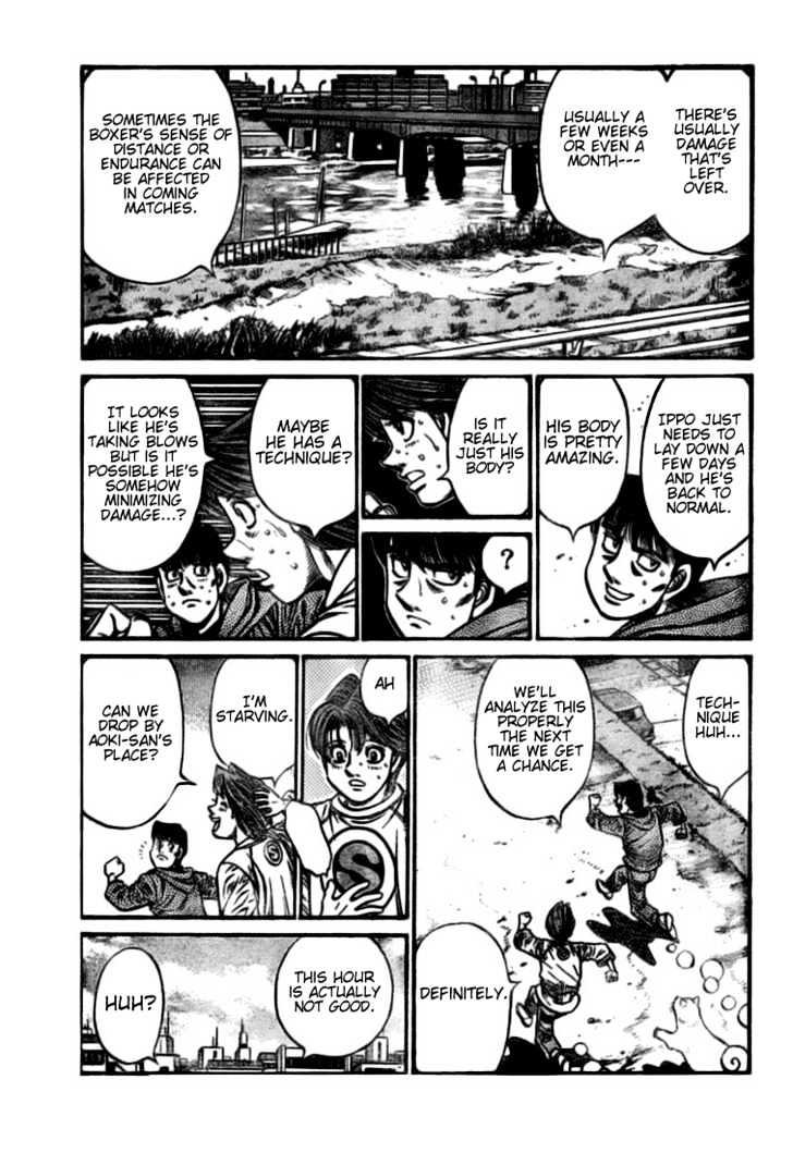 Hajime no Ippo Chapter 792 page 3 - Chapter 792 : Go for the Throne!
