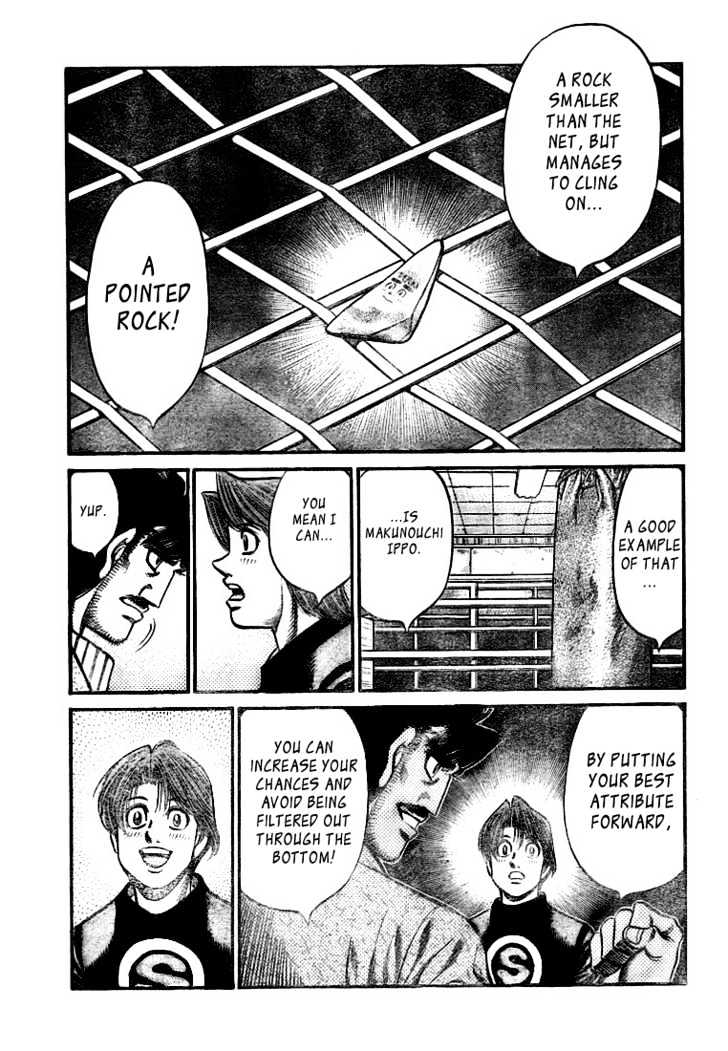 Hajime no Ippo Chapter 793 page 10 - Chapter 793 : The shape of a stone