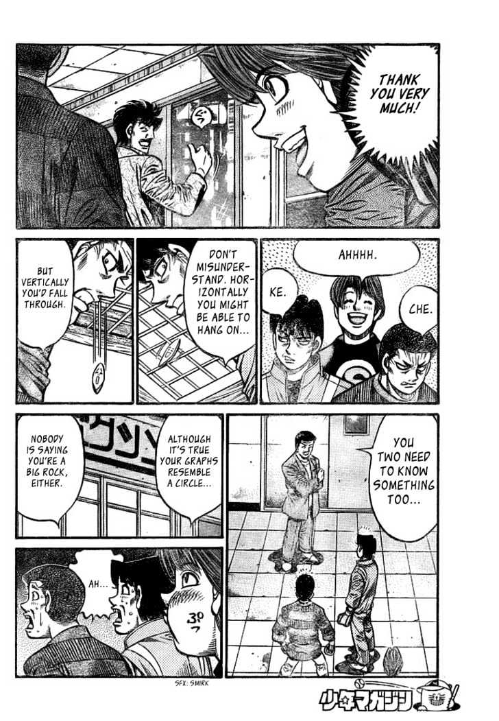 Hajime no Ippo Chapter 793 page 11 - Chapter 793 : The shape of a stone