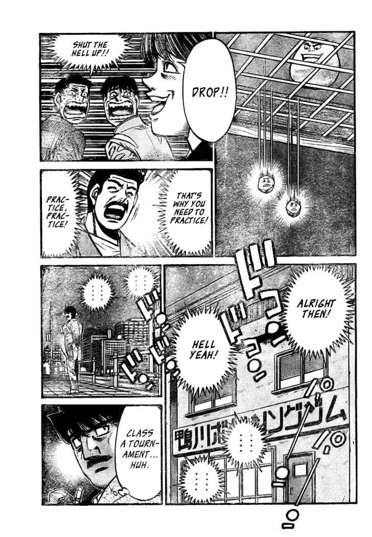 Hajime no Ippo Chapter 793 page 12 - Chapter 793 : The shape of a stone
